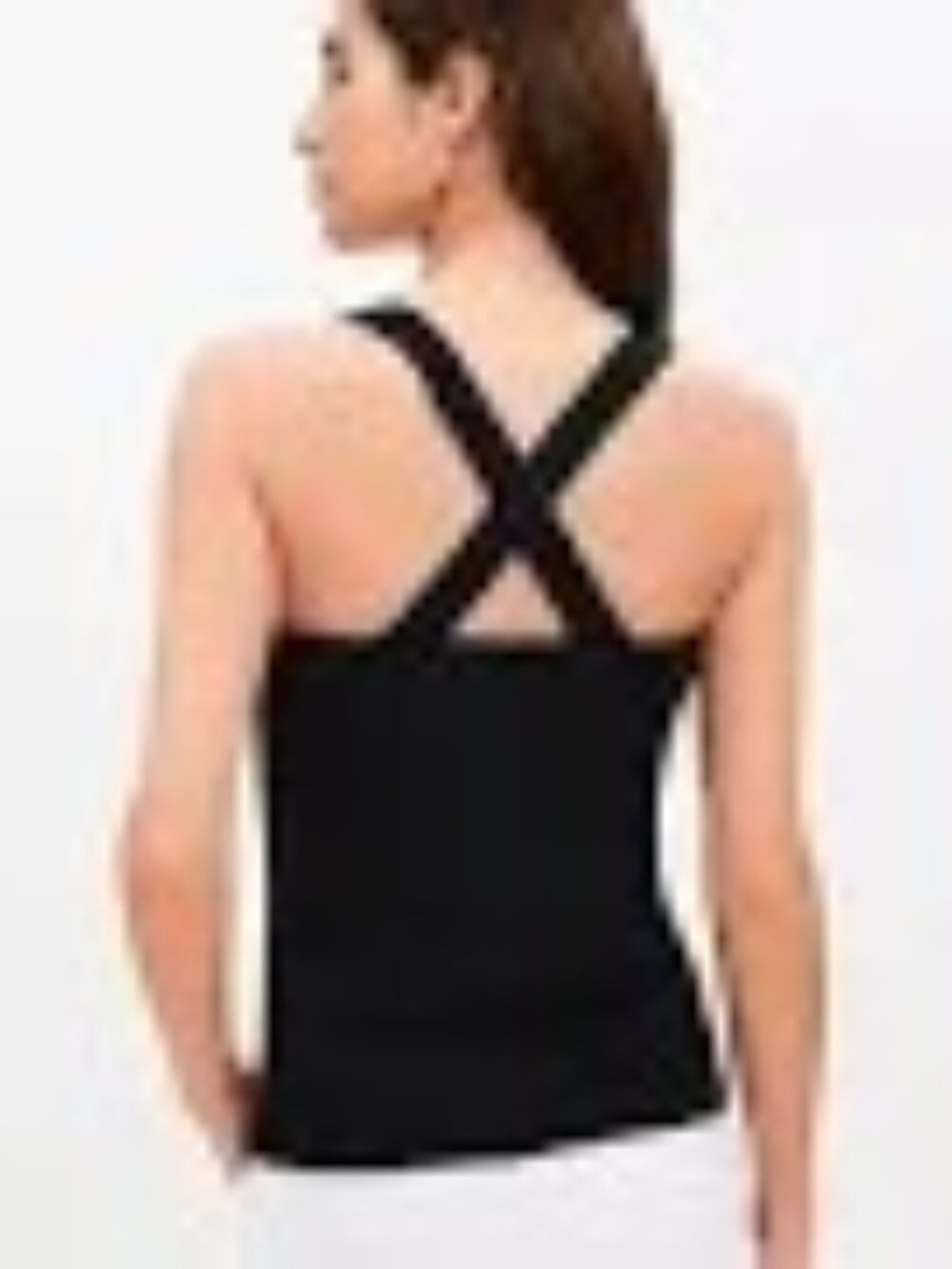 The Loft Ribbed Cross Strap Tank - Picture 2 of 6